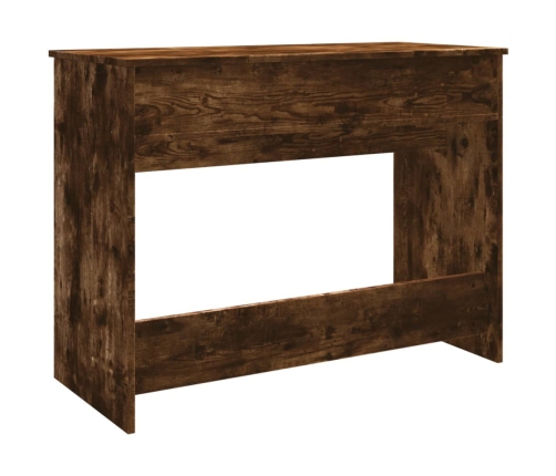 Galdiņš Ar Spoguli, Ozolkoka Krāsa, 100X45X76 Cm Vidaxl