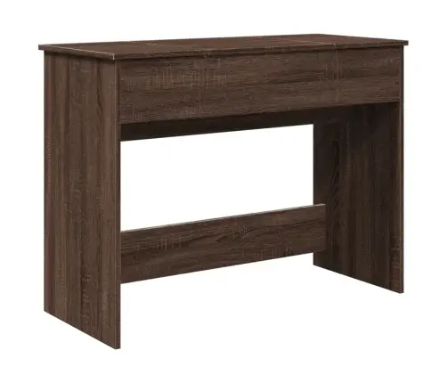 Kosmetinis Staliukas Su Veidrodžiu, Rudas, 100X45X76Cm