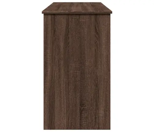 Kosmetinis Staliukas Su Veidrodžiu, Rudas, 100X45X76Cm