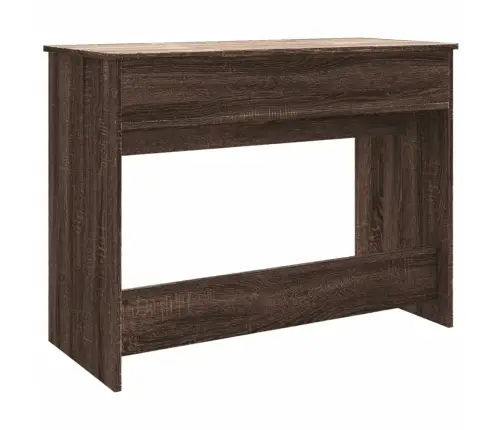 Kosmetinis Staliukas Su Veidrodžiu, Rudas, 100X45X76Cm