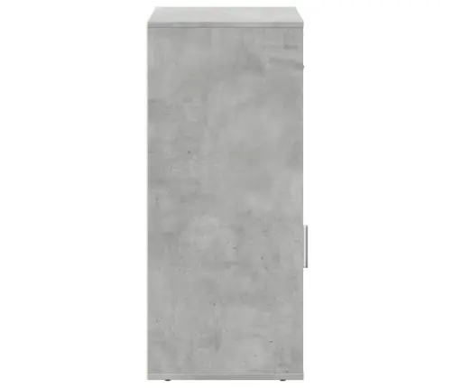 Skapis, Betona Pelēks, 56,5X39X90 Cm, Inženierijas Koks Vidaxl