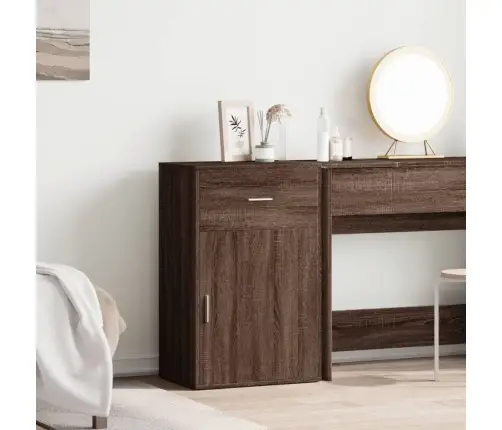 Spintelė Daiktams, Ruda Ąžuolo, 56,5X39X90cm Apdirbta Mediena