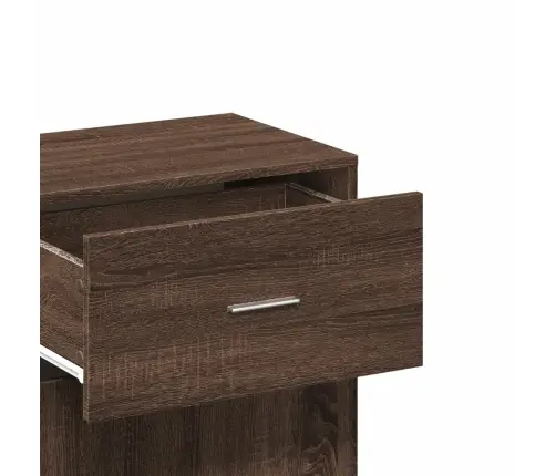 Spintelė Daiktams, Ruda Ąžuolo, 56,5X39X90cm Apdirbta Mediena