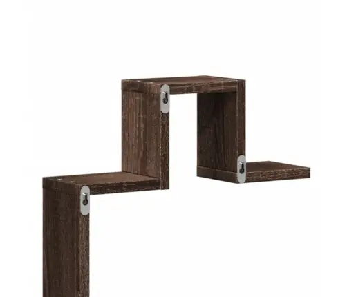 Sienas Plaukts, Ozola Krāsa, 104,5X10X43 Cm, Inženierijas Koks Vidaxl