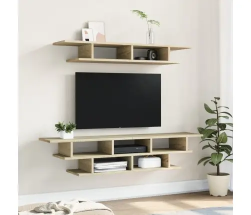 Telerikappide Komplekt, Sonoma Tamm, Tehispuit