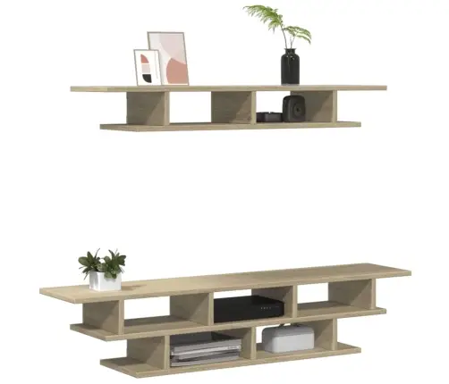 Telerikappide Komplekt, Sonoma Tamm, Tehispuit