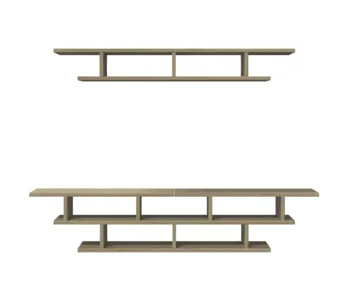 Telerikappide Komplekt, Sonoma Tamm, Tehispuit