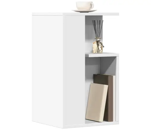 Galdiņš, Balts, 35X35X60 Cm, Skaidu Plāksne Vidaxl