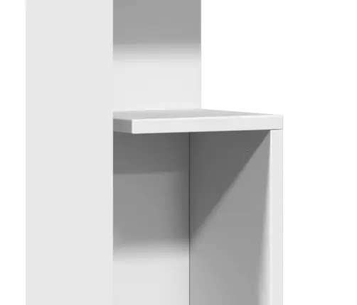 Galdiņš, Balts, 35X35X60 Cm, Skaidu Plāksne Vidaxl