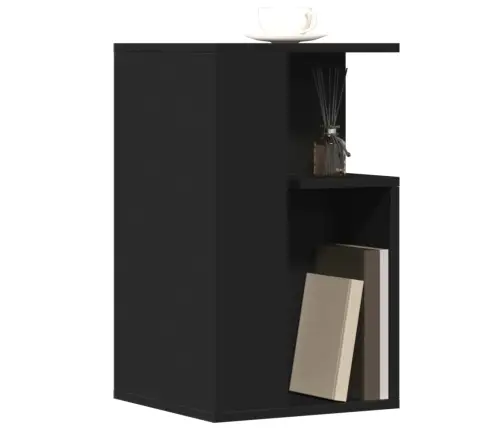 Lisalaud, Must, 35X35X60 cm Tehispuit