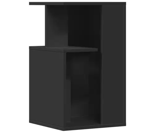 Lisalaud, Must, 35X35X60 cm Tehispuit