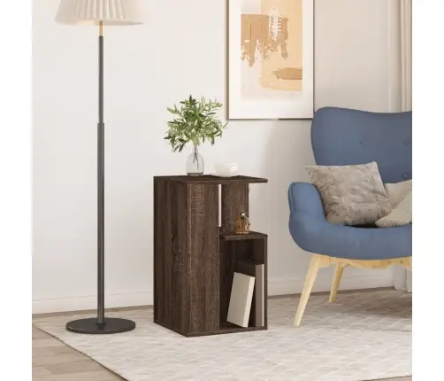 Lisalaud, Pruun Tamm, 35X35X60 cm Tehispuit