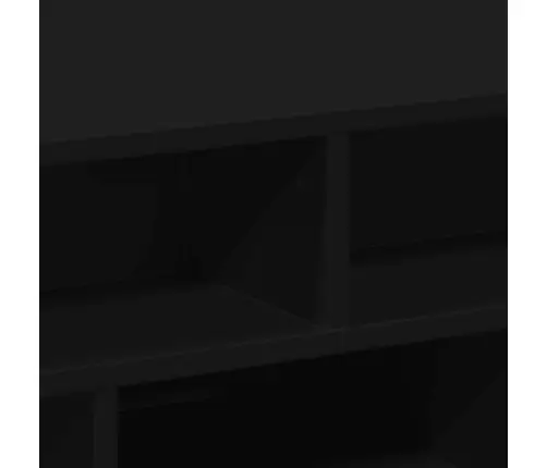 Kafijas Galdiņš, Melns, 70X70X29 Cm, Inženierijas Koks Vidaxl