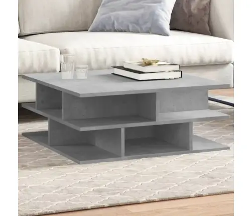 Kohvilaud, Betoonhall, 70X70X29 cm Tehispuit Kohvilaud, Betoonhall, 70X70X29 cm Tehispuit