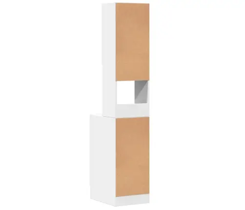 Köögikapp, Valge, 35 X 50 X 180 cm Tehispuit