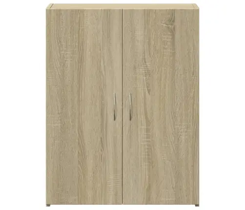 Dokumentu Skapītis, Koka Krāsa, 60X32X77,5Cm, Inženierijas Koks Vidaxl