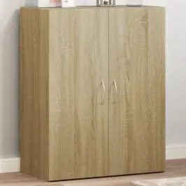 Dokumentu Skapītis, Koka Krāsa, 60X32X77,5Cm, Inženierijas Koks Vidaxl