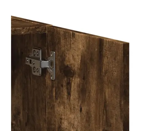 Dokumendikapp, Suitsutatud Tamm, 60X32X77,5 cm Tehispuit