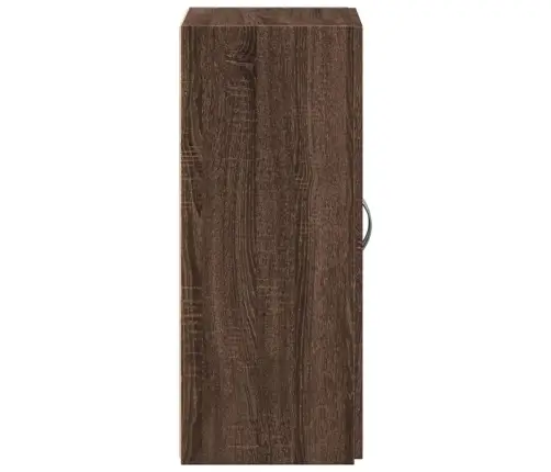 Dokumentu Skapis, Brūna Ozola, 60X32X77,5 Cm, Inženierijas Koks Vidaxl