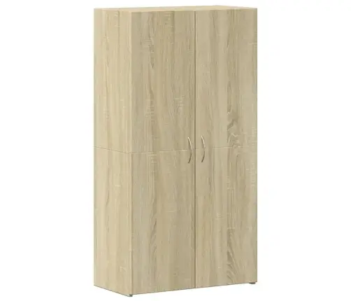 Dokumentu Skapītis, Koka Krāsa, 60X32X115 Cm, Inženierijas Koks Vidaxl