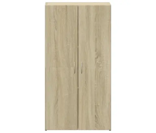 Dokumentu Skapītis, Koka Krāsa, 60X32X115 Cm, Inženierijas Koks Vidaxl