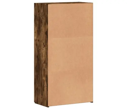 Spintelė Dokumentams, Dūminė Ąžuolo, 60X32X115cm Mediena