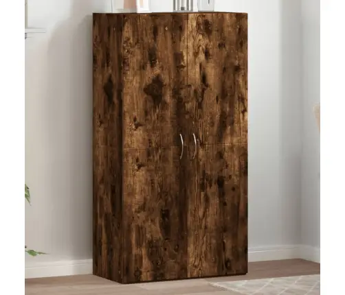 Spintelė Dokumentams, Dūminė Ąžuolo, 60X32X115cm Mediena