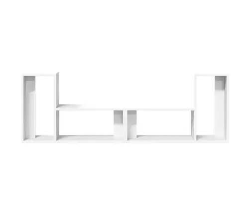 Tv Skapīši, 2 Gb., 75X30X50 Cm, Balti, Inženierijas Koks Vidaxl