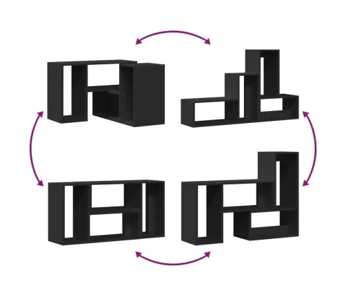 Tv Skapīši, 2 Gab., 75X30X50 Cm, Inženierijas Koks, Melni Vidaxl Tv Skapīši, 2 Gab., 75X30X50 Cm, Inženierijas Koks, Melni Vidaxl