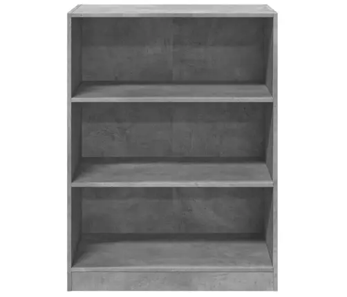 Skapis, Betona Pelēks, 77X48X102 Cm, Inženierijas Koks Vidaxl