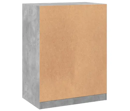 Skapis, Betona Pelēks, 77X48X102 Cm, Inženierijas Koks Vidaxl