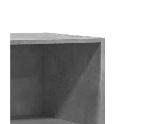 Skapis, Betona Pelēks, 77X48X102 Cm, Inženierijas Koks Vidaxl