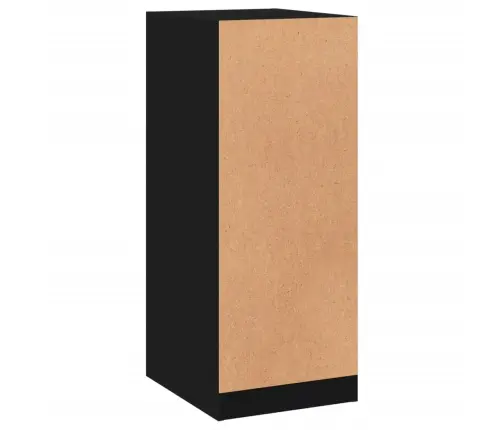 Riidekapp, Must, 48X41X102 cm Tehispuit