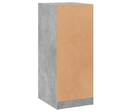 Riidekapp, Betoonhall, 48X41X102 cm Tehispuit