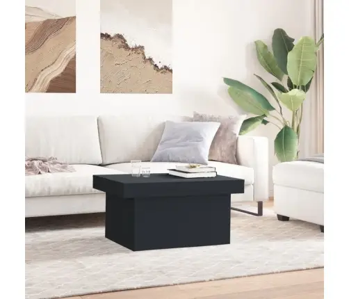 Kafijas Galdiņš, Melns, 80X55X40 Cm, Inženierijas Koks Vidaxl Kafijas Galdiņš, Melns, 80X55X40 Cm, Inženierijas Koks Vidaxl