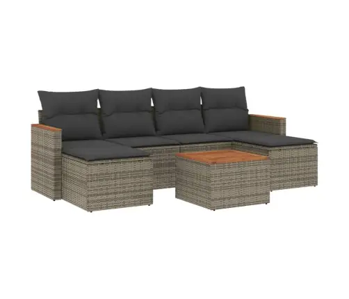 7-Osaline Aiadiivani Komplekt Patjadega, Hall, Polürotang