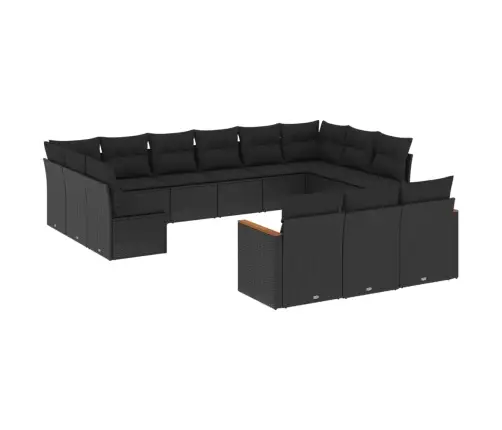 13-Daļīgs Dārza Dīvāna Komplekts Ar Matračiem, Pe Rotangpalma Vidaxl 13-Daļīgs Dārza Dīvāna Komplekts Ar Matračiem, Pe Rotangpalma Vidaxl