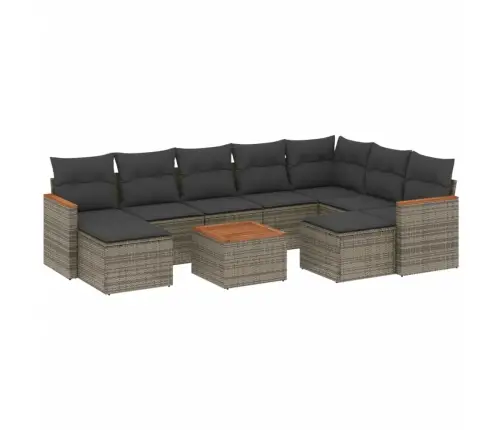 10-Osaline Aiadiivani Komplekt Patjadega, Hall, Polürotang