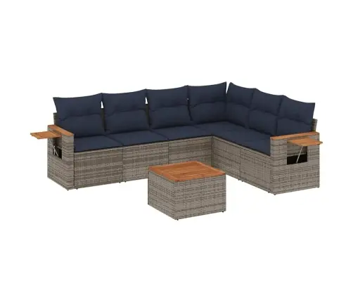 7-Osaline Aiadiivani Komplekt Patjadega, Hall, Polürotang