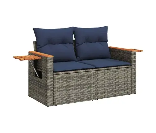 7-Osaline Aiadiivani Komplekt Patjadega, Hall, Polürotang