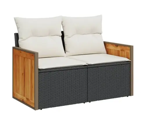 13-Daļīgs Dārza Dīvāna Komplekts Ar Matračiem, Pe Rotangpalma Vidaxl