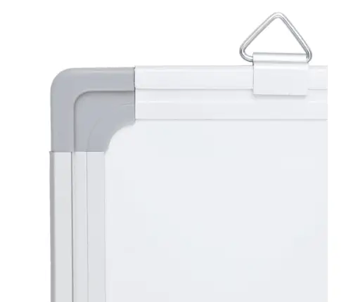 Magnētiska Tāfele, Balta, 60X30X1,7 Cm, Alumīnijs Vidaxl