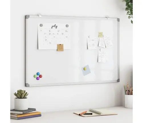 Valge Magnettahvel, 100X60X1,7 cm Alumiinium