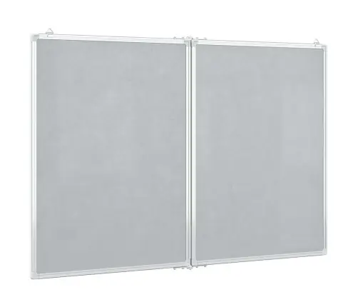 Kokkupandav Valge Magnettahvel, 100X80X1,7 cm Alumiinium