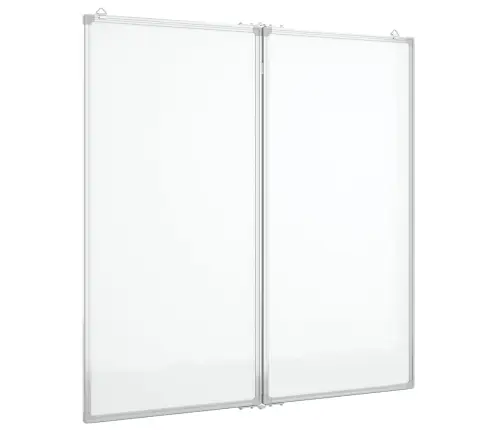 Magnetinė Balta Lenta, 100X100X1,7cm Aliuminis, Sulankstoma