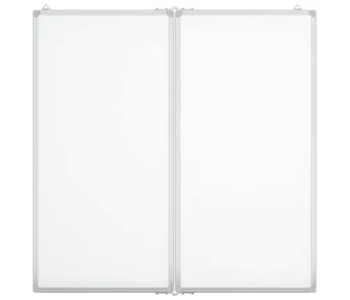 Magnetinė Balta Lenta, 100X100X1,7cm Aliuminis, Sulankstoma