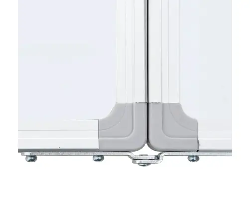 Magnētiska Tāfele, Salokāma, 120X100X1,7 Cm, Alumīnijs Vidaxl