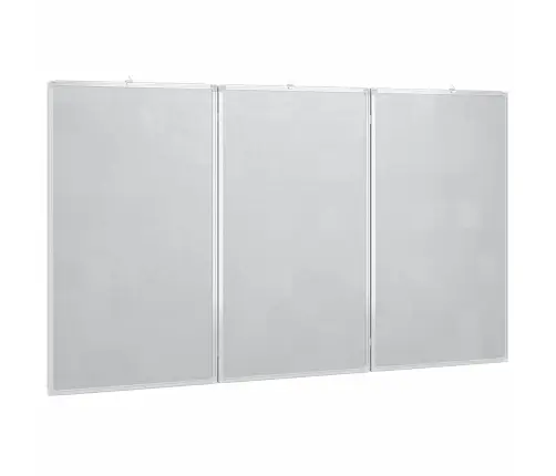 Kokkupandav Valge Magnettahvel, 120X80X1,7 cm Alumiinium