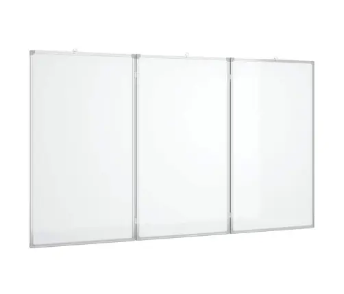 Kokkupandav Valge Magnettahvel, 150X80X1,7 cm Alumiinium