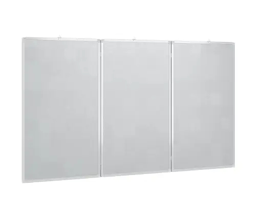 Kokkupandav Valge Magnettahvel, 150X100X1,7 cm Alumiinium